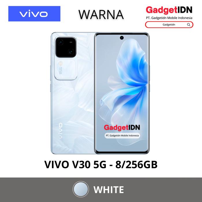 Gambar VIVO V30 5G 12/512GB 8/256GB ( +12GB RAM EXTENDED ) GARANSI RESMI VIVO - 8/256GB - WHITE, TANPA BONUS dari GadgetIDN undefined Tokopedia