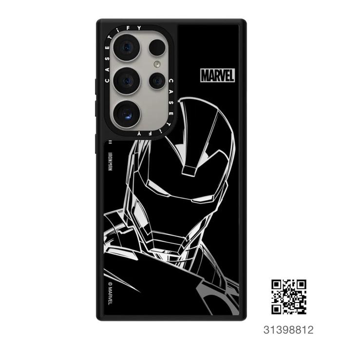 Gambar CASETiFY x Marvel Iron Man - Mirror Case Iron Man S24 Ultra - Black dari CASETiFY Indonesia undefined 3 Tokopedia
