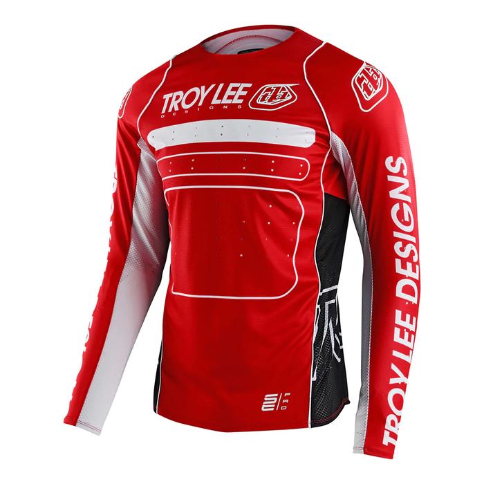 Gambar JERSEY SEPEDA CROSS TLD TRAIL MTB DOWNHILL AM DH XC ROAD GRAVEL MERAH dari WOF SPORTS undefined Tokopedia