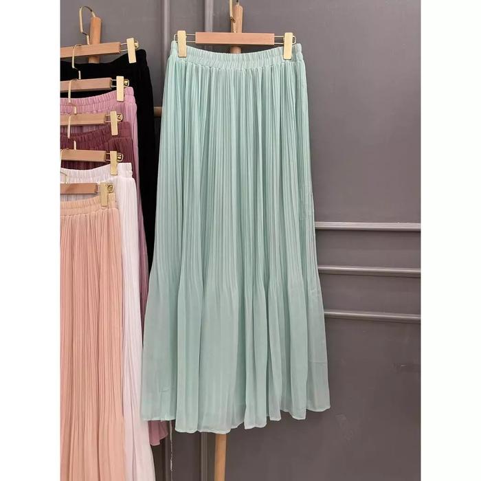 Gambar ROK PLISKET MAXI CERUTTY LAPIS FULL FURING PREMIUM - tosca dari VIOLETTEMODE.ID2 undefined Tokopedia
