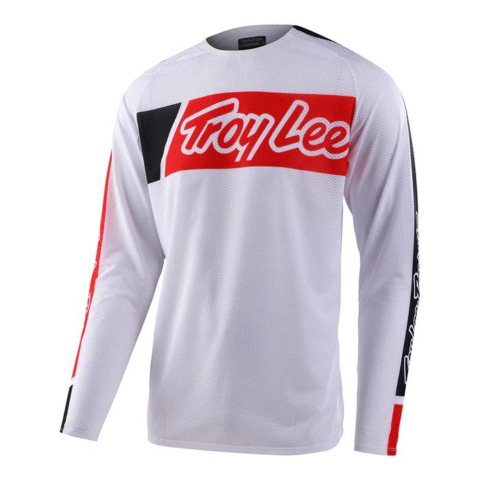 Gambar JERSEY SEPEDA CROSS TLD WHITE MTB DOWNHILL ENDURO TRAIL GRAVEL PUTIH dari WOF SPORTS undefined Tokopedia