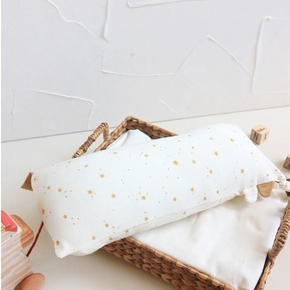 Gambar Emico TENCEL Bolster Guling Tencel Anak Bayi Halus Bantal Baby Kids - Vanilla Star, M (38x18cm) dari Ninemonthslater.idn undefined Tokopedia