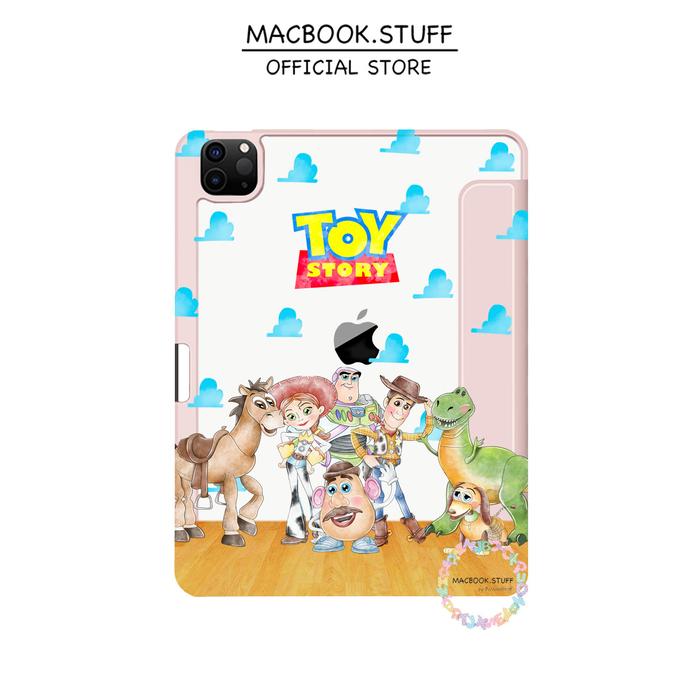Promo CUSTOM DISNEY TOY STORY Acrylic Case IPAD With Pen Holder AIR PRO  MIDNIGHT GREEN, IPAD PRO di Tokopedia