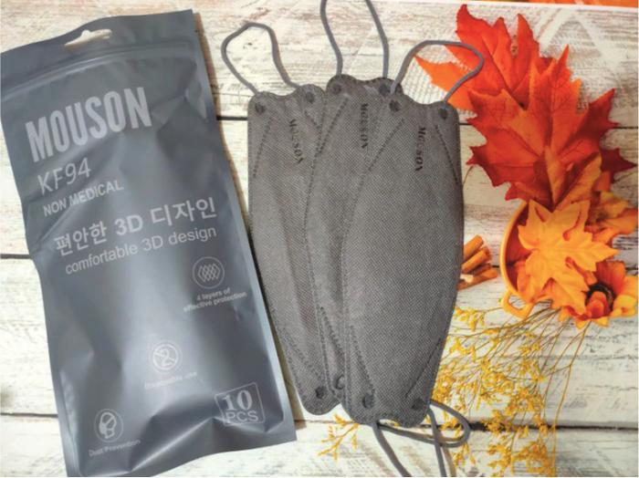 Gambar Masker KF94 Mouson 4ply Masker Mouson KF94 model Pokana model UFO - MSN KF GREY dari Sumber Mas Surabaya_NEW undefined Tokopedia