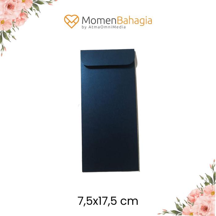 Gambar Amplop Angpao Uang Angpao Lebaran Jasmine Warna Tua Ukuran 7.5x17.5 - Navy dari momenbahagia undefined Tokopedia