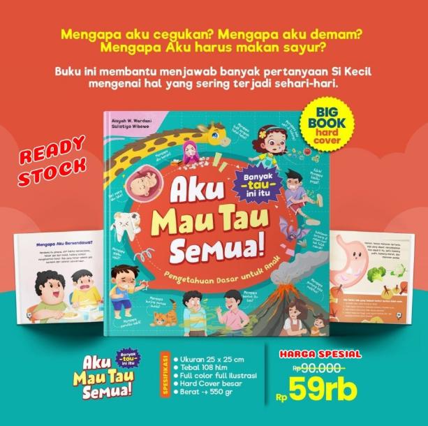 Gambar Buku Pengetahuan Anak: Aku Mau Tau Semua - Vol 1 dari Solusi Muslim Agency undefined Tokopedia