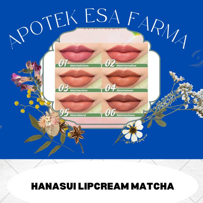 Gambar HANASUI LIPCREAM MATCHA - 05 dari Apotek Esa Farma undefined Tokopedia