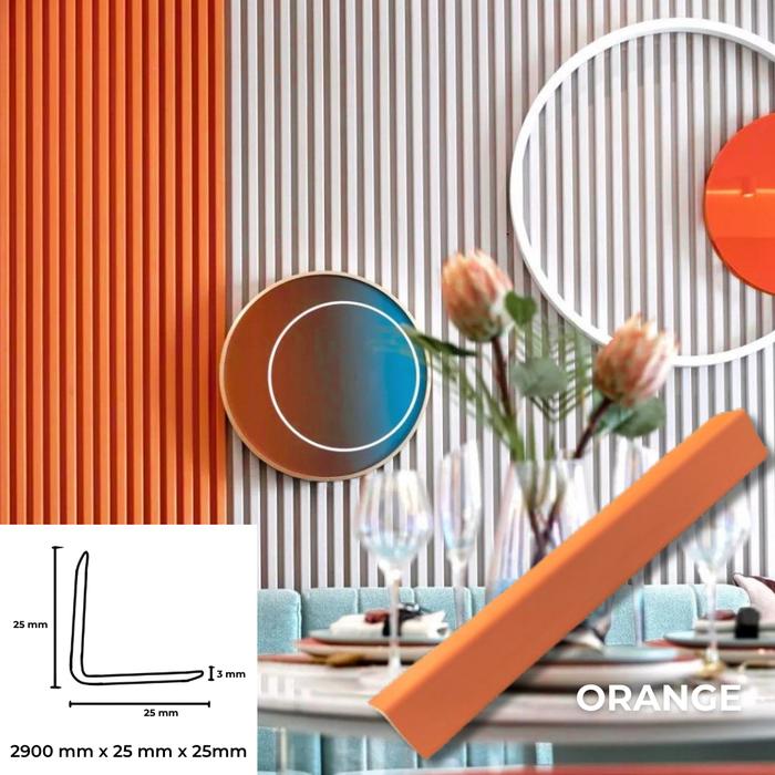 Gambar LIST SIKU WARNA-WARNI - Orange, 290 dari Rumah Cantik 889 undefined Tokopedia