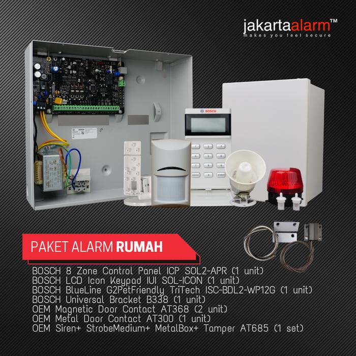 Gambar Home Alarm Small Pack - Paket Alarm dari jakartaalarm Official Store undefined Tokopedia