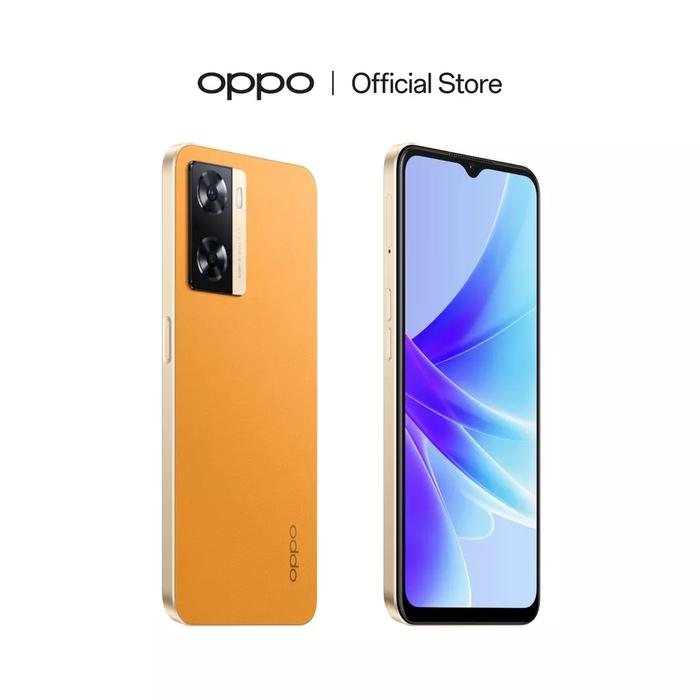 Gambar HP OPPO A77s 8/128 GB - OPPO A77 s RAM 8GB ROM 128GB GARANSI RESMI - Orange dari Cahaya Store Cell undefined Tokopedia