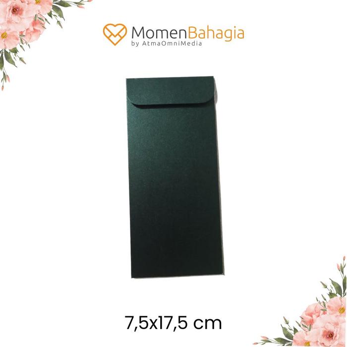 Gambar Amplop Angpao Uang Angpao Lebaran Jasmine Warna Tua Ukuran 7.5x17.5 - Hijau Tua dari momenbahagia undefined Tokopedia