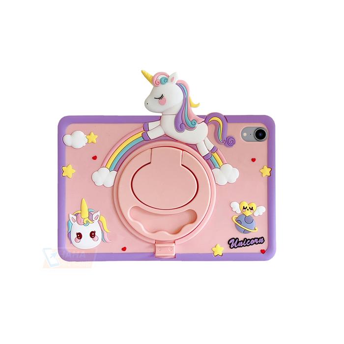 Gambar iPad Mini 6 6th 8.3 Unicorn Kid Case Silikon Stand Casing Kartun Anak - Unicorn Rainbow dari HahaStore ID undefined Tokopedia