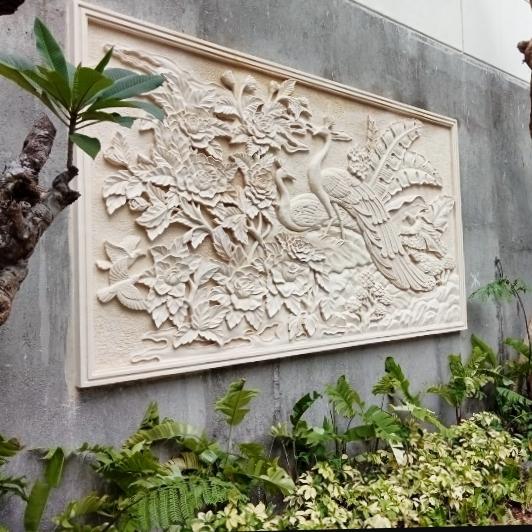 Gambar hiasan dinding batu parras dari sikamstone undefined Tokopedia