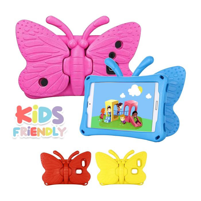 Gambar Case For Advan XTab A8 8 Inch Casing Pelindung Kesing Tablet Belajar Cover Karakter Anak Stand Standing Shockproof Tahan Banting - Butterfly, Hotpink dari Maxxi Store_NEW undefined Tokopedia