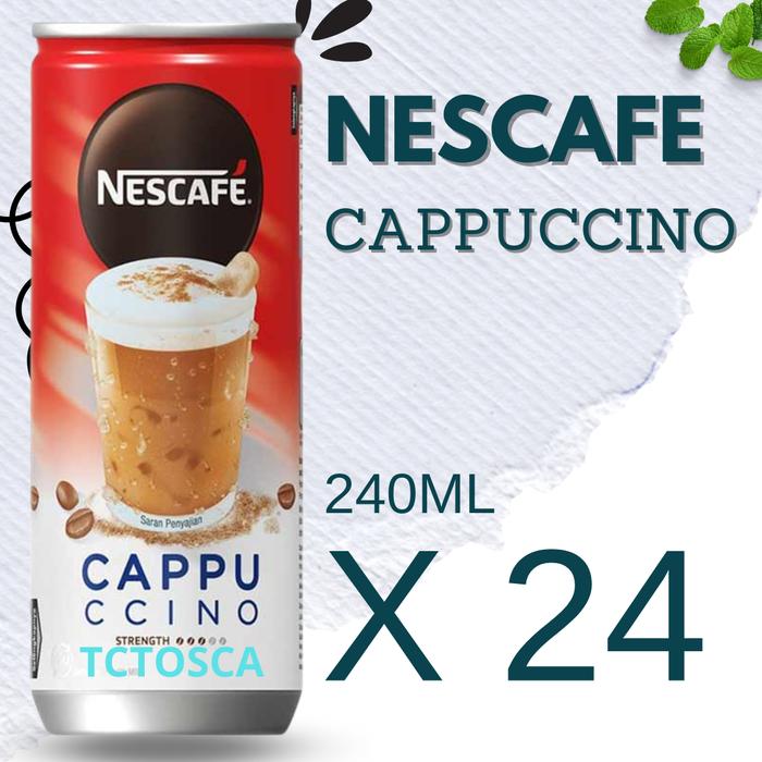 Gambar Nescafe Original 240ML Can | Nescafe Original Kaleng 1 Karton Isi 24Pc - nescafe cappuci dari TC Tosca undefined Tokopedia