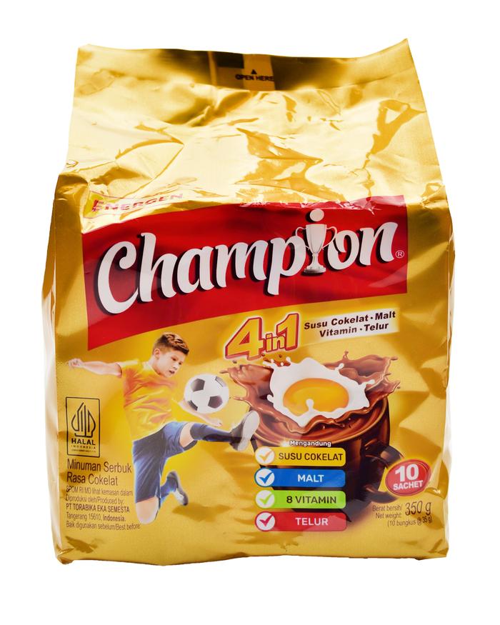 Gambar Sereal ENERGEN CHAMPION 4in1 isi 10's dari KING JIM SHOP OFFICIAL undefined Tokopedia