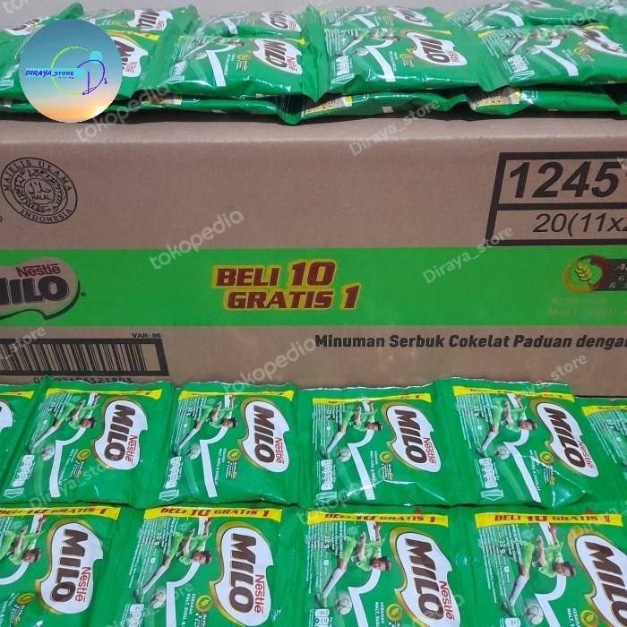 Gambar Milo Renteng 10 gratis 1 dari Diraya_store undefined Tokopedia