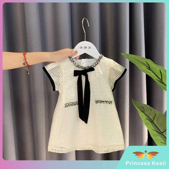 Gambar Canggih [Princess Coco] Dress Anak Perempuan Girls' Clothing "Baby - Cream, 80 dari Max Space undefined Tokopedia