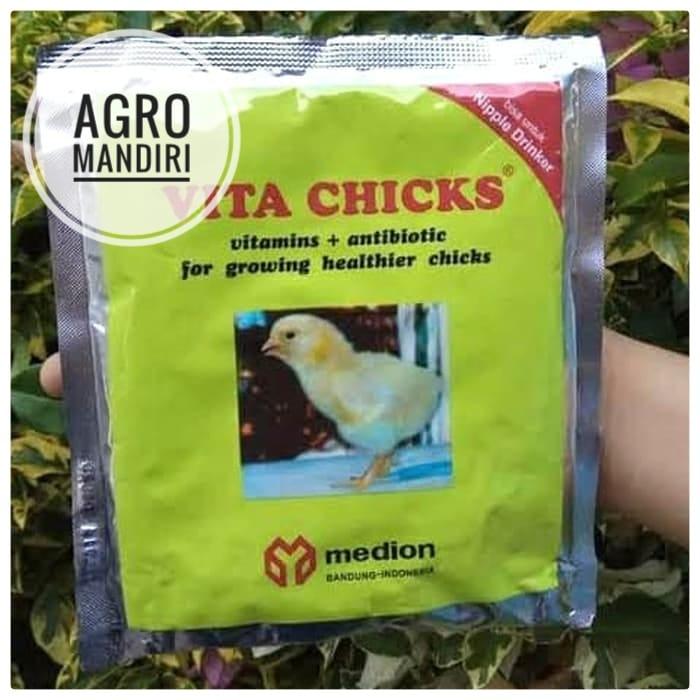 Gambar Vitamin Pertumbuhan Anak Ayam Broiler Unggas Vitachick 250 Gram dari Agro Mandiri Jawa Timur undefined Tokopedia