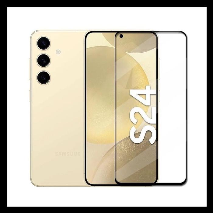 Gambar Samsung Galaxy S24 / S24+ Plus 5G Tempered Glass Full Frame Anti Gores Screen Guard Protector - SAMSUNG S24 5G, TG-FRAME-HITAM dari Original Shop Nillkin undefined Tokopedia