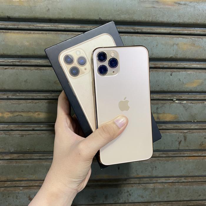 Gambar Iphone 11 Pro 64gb ibox second bekas pakai mulus fullset dari Mughniphone undefined Tokopedia