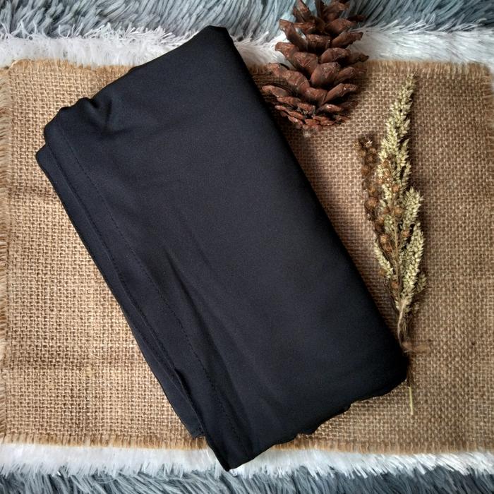 Gambar HIJAB INSTAN / BERGO OVAL PINGUIN NON PET JERSEY - Hitam dari RURITA STORE undefined Tokopedia