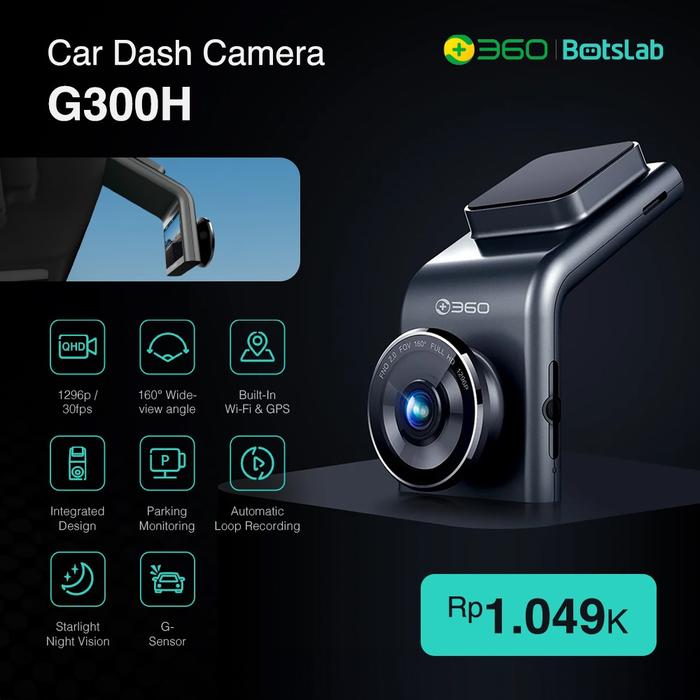 Jual Botslab G300h Shd Kamera Mobil Kamera Cctv Car Smart Dash Camera