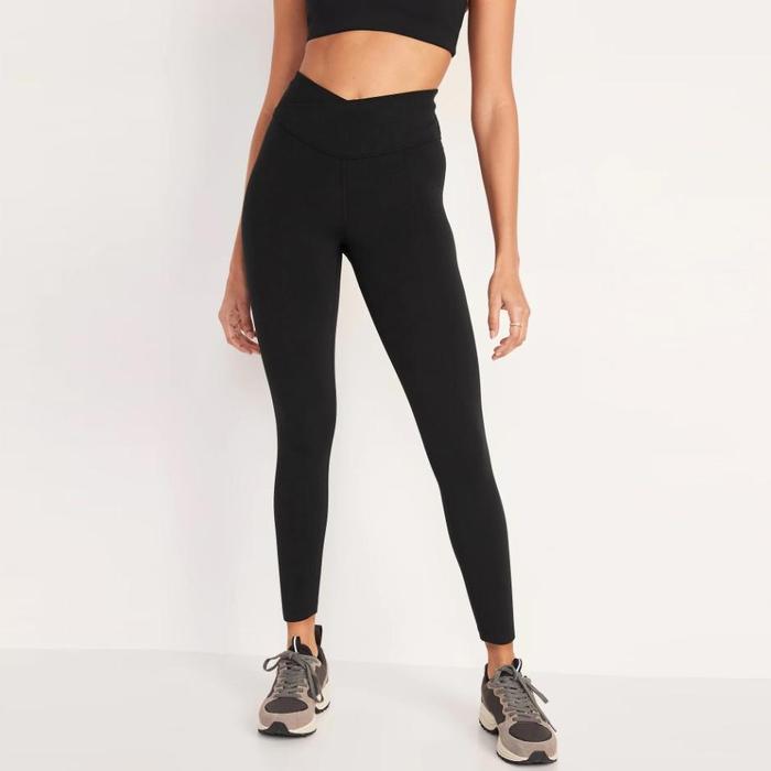 Gambar LARIS POWERCHILL HIGHWAIST LEGGING COTTON TENCEL RECCOMENDED BAGUS - MO-OLL 02 Black, S dari Lapak Paloma Mitchell undefined Tokopedia