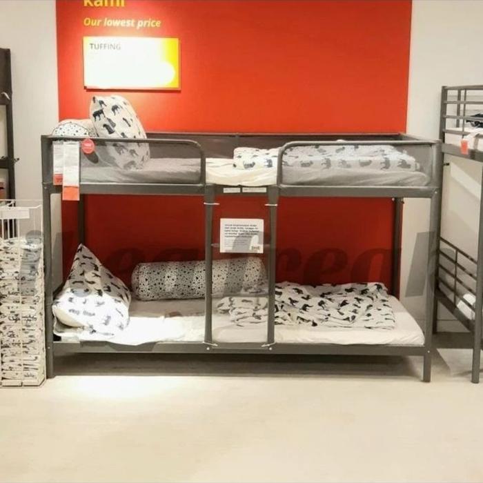 Gambar Ranjang/tempat tidur 2 tingkat minimalis dari CIPTA JAYA MANDIRI 1 undefined Tokopedia