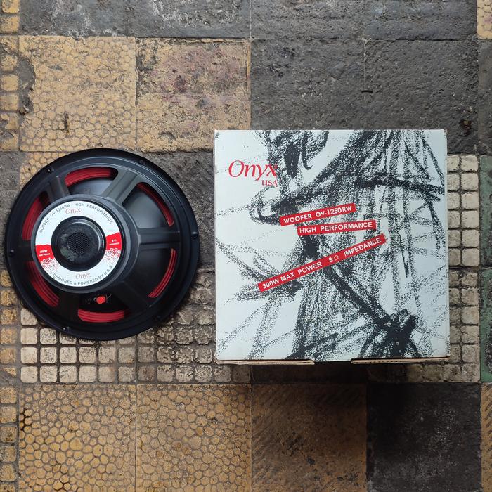 Gambar Speaker Komponen 12 in Inch Onyx USA OV 1250 RW Woofer 8 ohm 350 watt dari Paramount Sound undefined Tokopedia