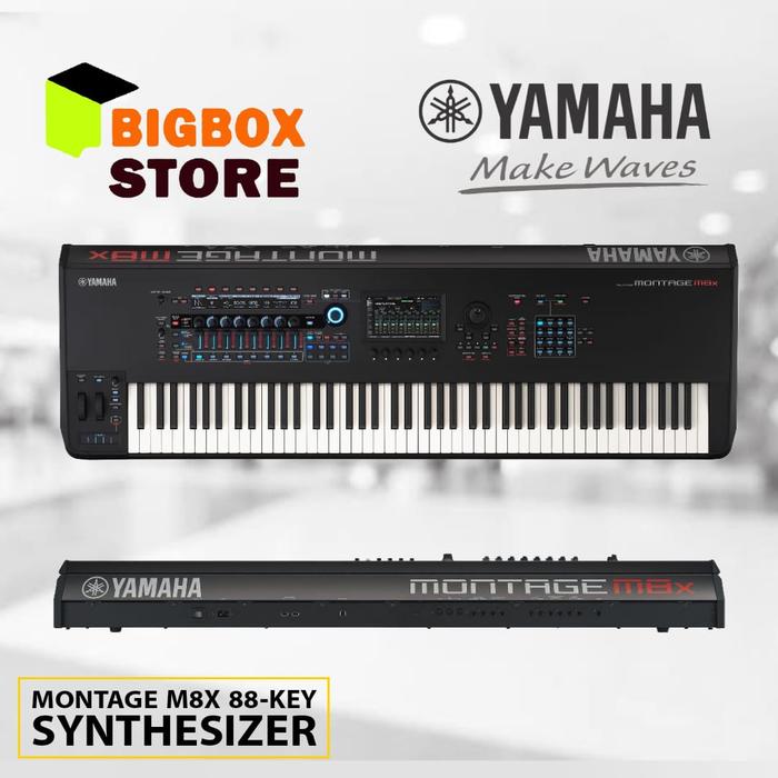 Gambar Yamaha Montage 8 / Montage8 Keyboard Synthesizer Garansi Resmi dari BigBox store.id undefined Tokopedia