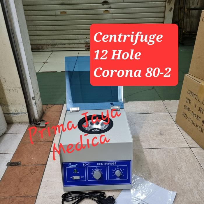 Gambar Centrifuge 12 Hole Corona 80-2 Rolator 80 Sentrifuge 12 Lubang - Biru dari Prima Jaya Medica undefined Tokopedia