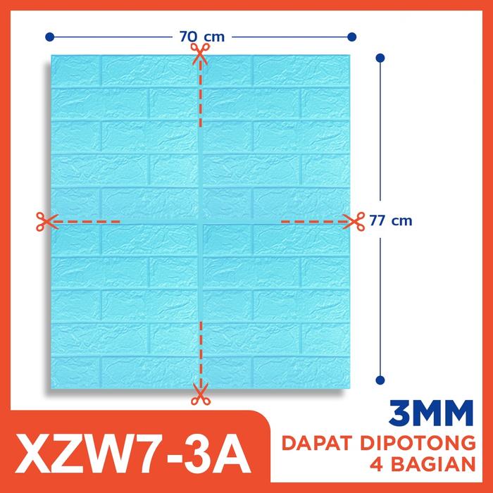 Gambar Wallpaper dinding 3d motif gambar wallfoam Dekorasi Kamar 70x77cm - XZW7-3A dari Hoptech Indonesia Jaya undefined Tokopedia