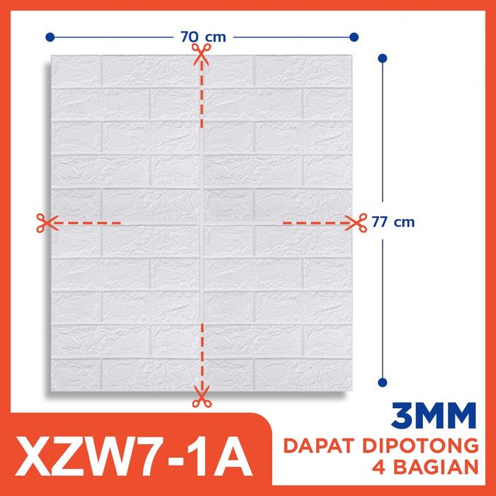Gambar Wallpaper dinding 3d motif gambar wallfoam Dekorasi Kamar 70x77cm - XZW7-1A dari Hoptech Indonesia Jaya undefined Tokopedia