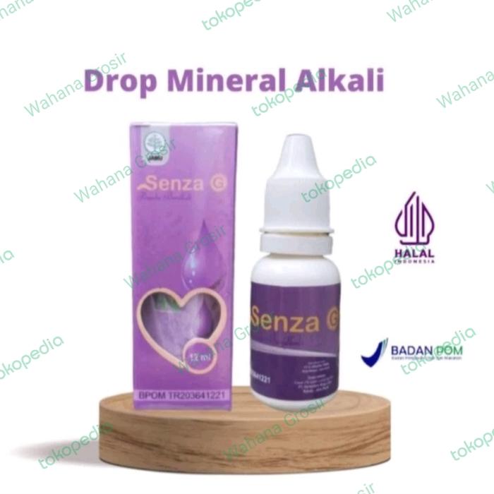 Gambar SENZA G  Mineral Alkali terbaru Dari Xenza Gold Bpom ORIGINAL dari Wahana Grosir undefined Tokopedia