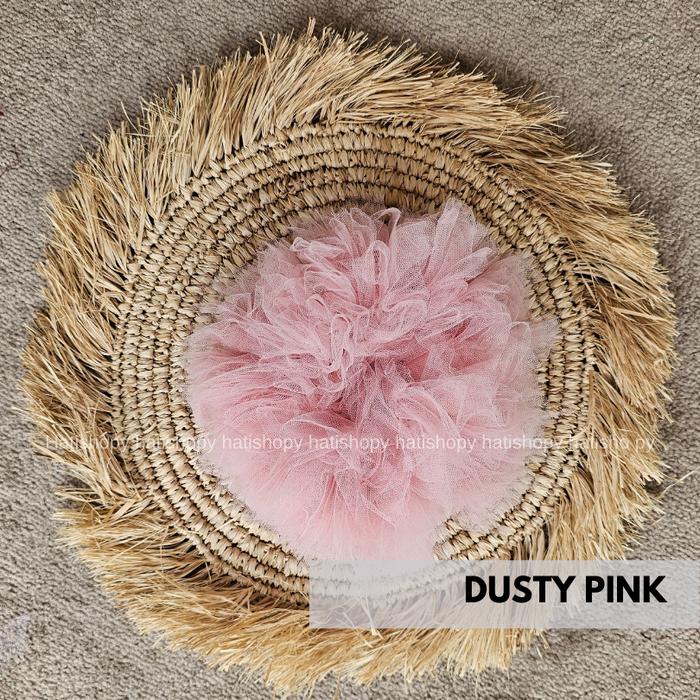 Gambar Scrunchie hijab Ikat Rambut Cepol Hijab Tile Hijab Jumbo - Dusty dari GEKILA undefined Tokopedia