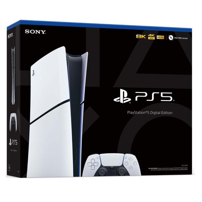 Gambar Sony PS5 PS 5 Slim Playstation 5 Slim Console Konsol - Digital Jpn, Tanpa Game  dari Butikgames undefined Tokopedia