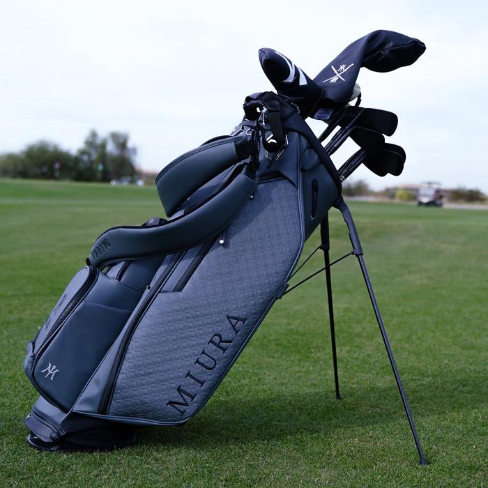 Gambar Miura Stand Bag Vessel Player IV Pro Golf / miura stand bag golf - Grey dari First Golf ID undefined Tokopedia
