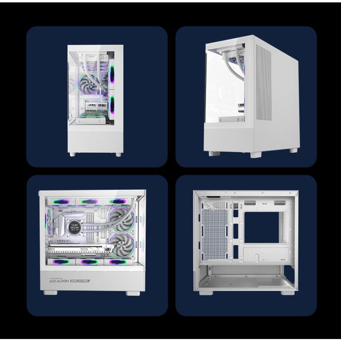 Casing Front Panel Jual Casing Gaming Armaggeddon Aquaron Duplex Pro M-atx With Front ...