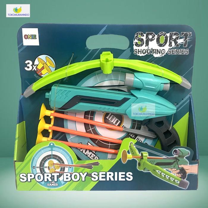 Gambar Mainan Panah Panahan Archery Cross Bow and Arrow Set Sport Shooting - Panah CrossBow dari Toko Mainan Murah Indonesia undefined Tokopedia