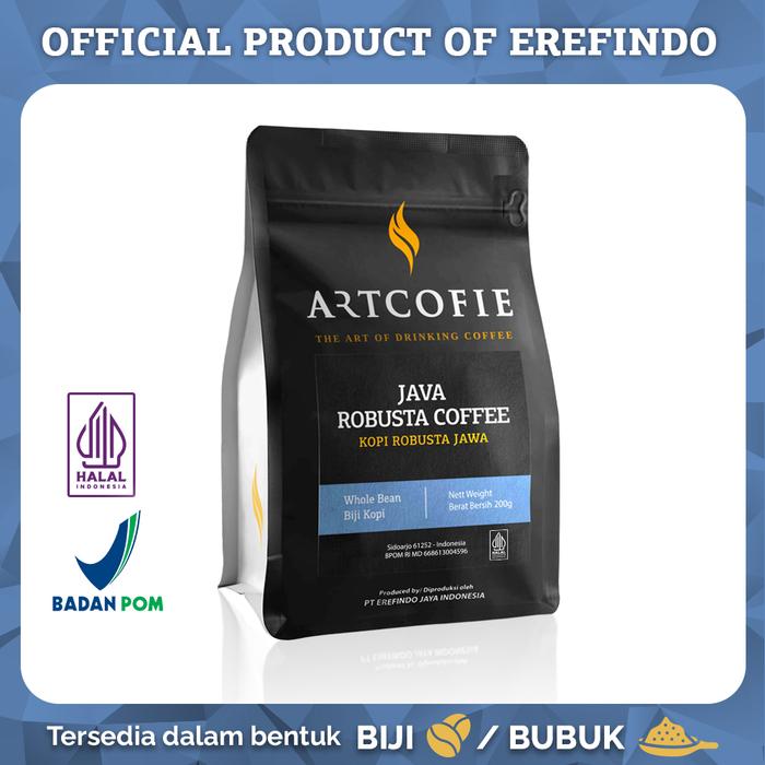 Jual Artcofie Kopi Java Robusta Pouch Biji / Bubuk 200g - Bubuk - Kab ...
