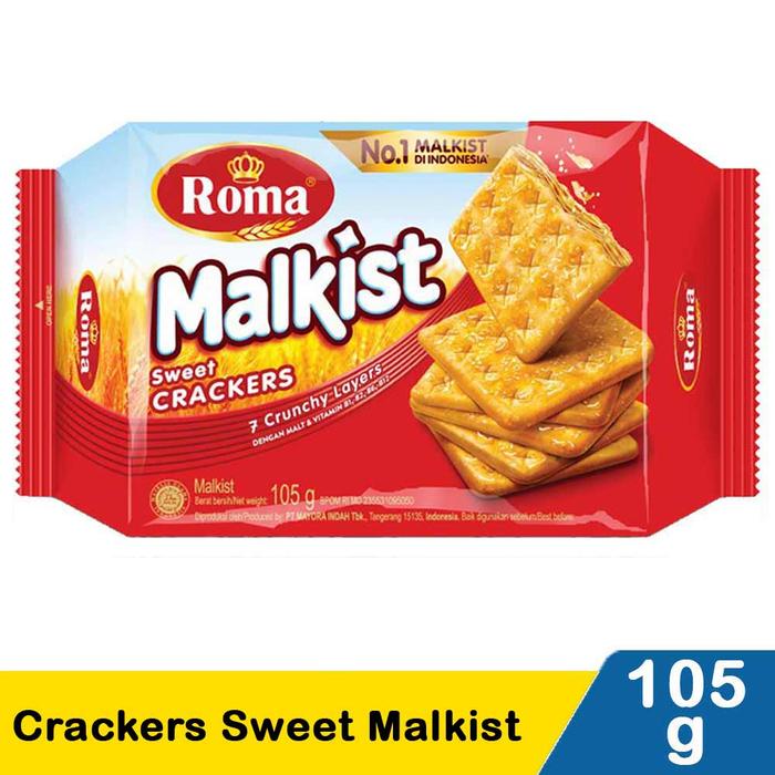 Gambar Roma malkist Roma crackers,abon, coklat,keju,cream,kelapa, cappucino - Sweet Crackers dari YukBeli Toserba undefined Tokopedia