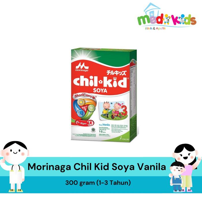 Gambar Morinaga Chil Kid Soya Vanila 300g Susu Formula Balita 1-3 Tahun 300gr - 300g dari Apotek Medikids Greenville_NEW undefined Tokopedia