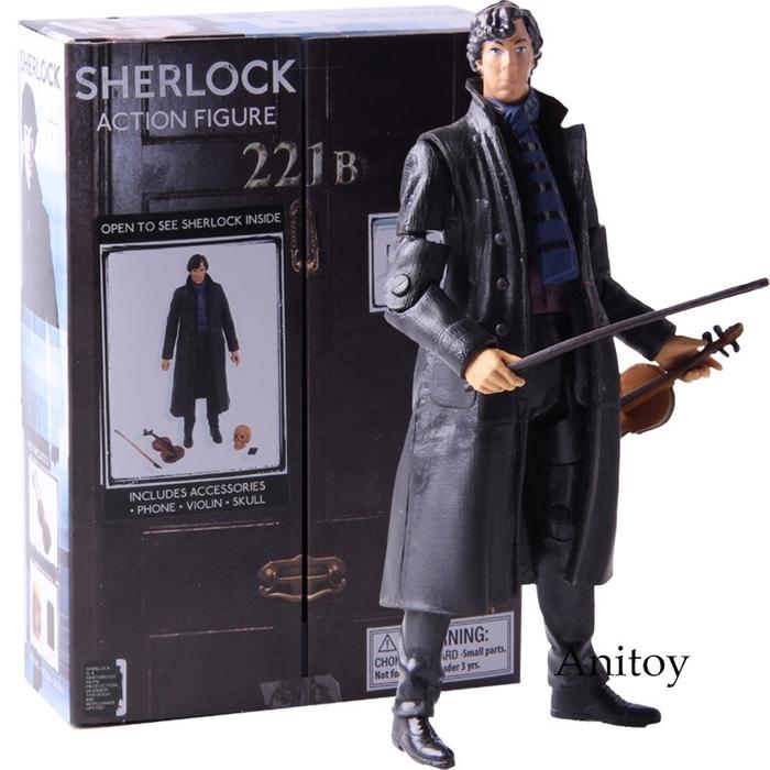 Gambar Baru Action Figure Sherlock Holmes Detection dengan Violin - Type A dari Priority Express undefined Tokopedia