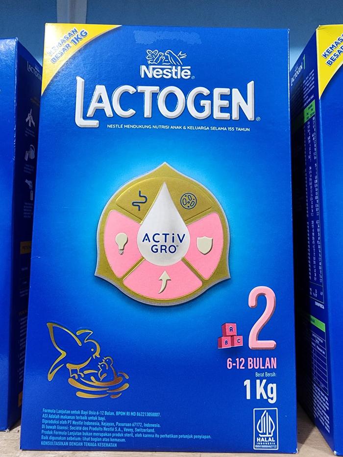 Gambar Lactogen 2 (6-12 bulan) 1kg dari Ans Baby undefined Tokopedia