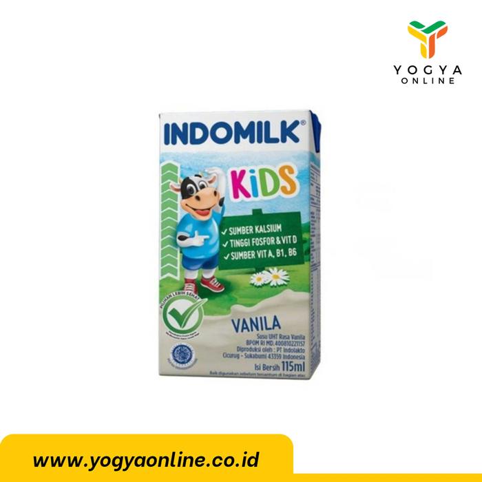 Gambar Indomilk Kid Vanila 115 Ml dari Yogya Online undefined Tokopedia