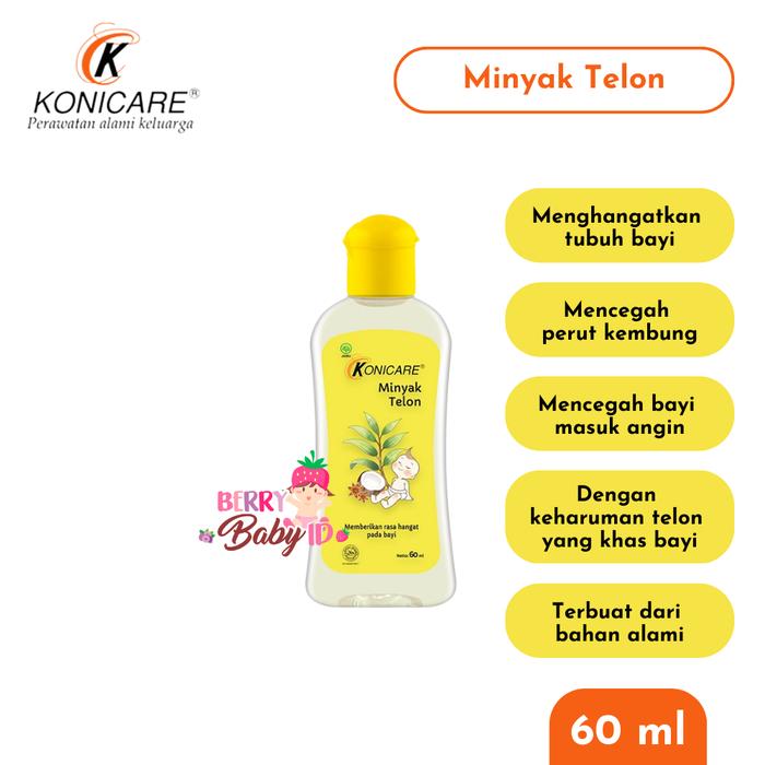Gambar Konicare Minyak Telon Bayi Anak Hangat & Pereda Perut Kembung 60 Ml - 60 ml dari Berry Baby Kota Bandung Tokopedia