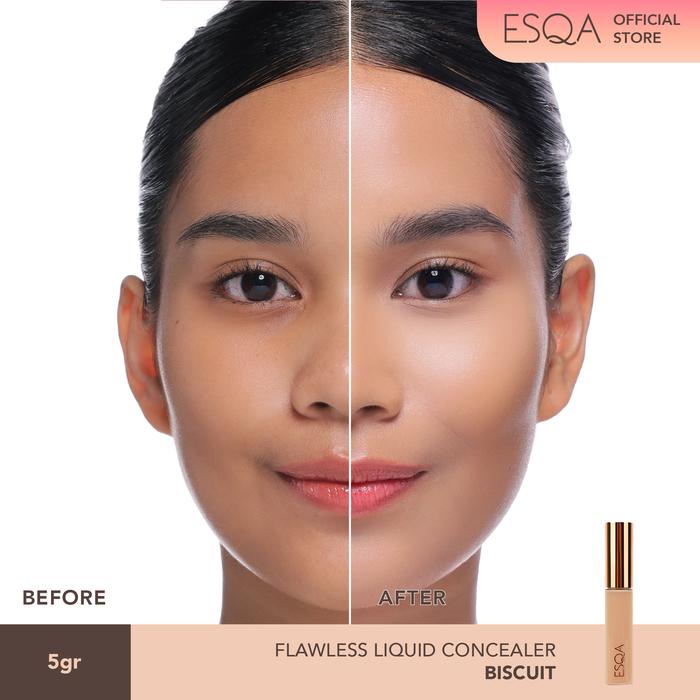 Gambar ESQA Flawless Liquid Concealer - Biscuit dari Esqa Cosmetics undefined Tokopedia