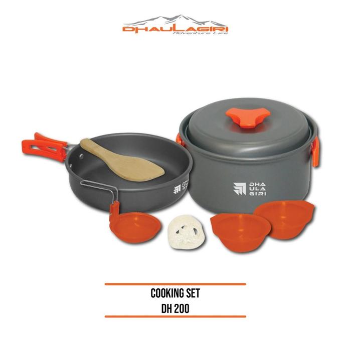 Gambar Cooking Set DH 200 Nesting Dhulagiri 200 Alat Masak Camping Lapangan dari RISKIA SWASTAMITHA ARUNA undefined Tokopedia