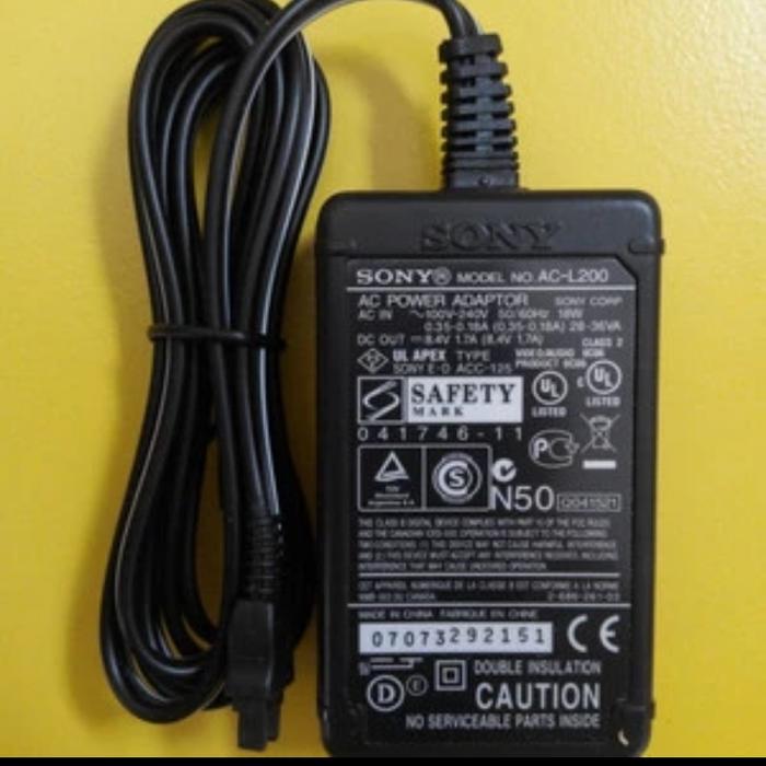 Gambar ADAPTOR SONY AC-L200 - SONY L200 dari LENSCAMERA undefined Tokopedia